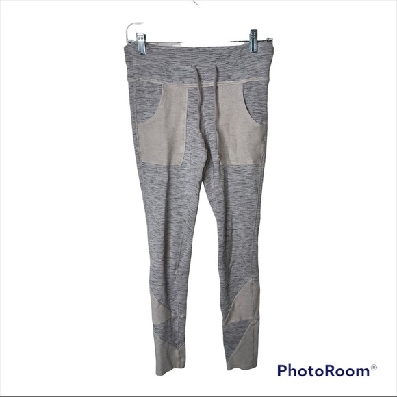 FREE PEOPLE x REVOLVE Gray Kyoto High Rise Ankle Leggings Size Small - Picture 5 of 11